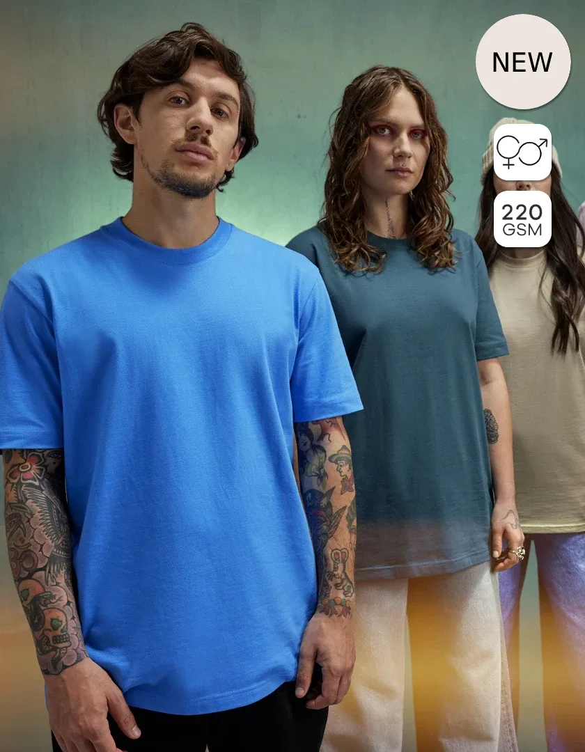 Heavy Merch-Tee bedrucken lassen